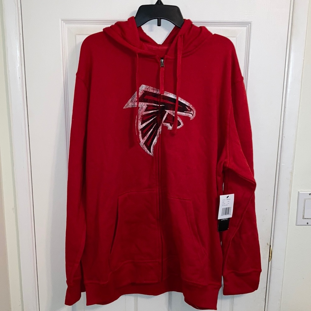 NWT NFL GIII Sports Hoodie Atlanta Falcons 2XL - Picture 3 of 9